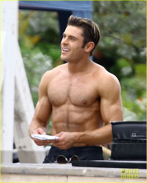 Zac Efron Goes Shirtless For Tarzan Like Baywatch Moment Photo