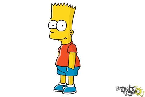 How To Draw Bart Simpson Drawingnow A0b