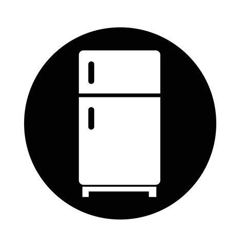 Refrigerator Icon 571042 Vector Art At Vecteezy
