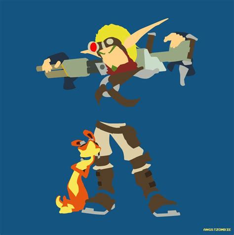 I Worked On Some Jak 2 Fan Art To Get Better At Illustrator R
