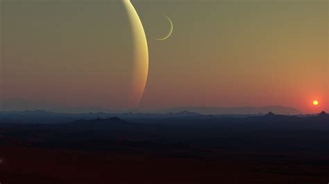 Wallpaper Science Fiction Planet Landscape 72 Images