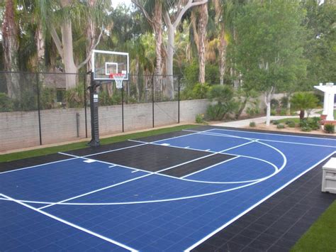 Basketball Court Pictures Backyard Sports Basketball Court Backyard