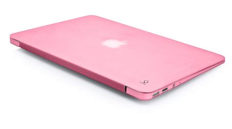 Macbook Air With Pink Soft Jacket Clickbd