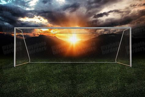 Digital Background Soccer Goal Iii Horizontal In 2022 Soccer Goal