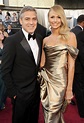 George Clooney and Stacy Keibler | Oscar Red Carpet Couples | POPSUGAR ...