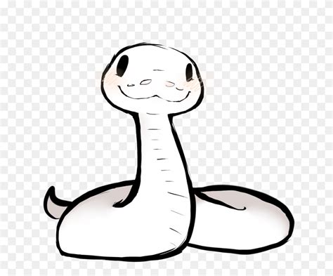 Cute Snake Cute Kawaii Snake Freetoedit Snake Clipart Black And White