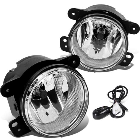 Here we have covered all the 02. 07-17 Jeep Wrangler JK Pair of Driving Bumper Fog Lights + Wiring Harness + Switch (Clear Lens)