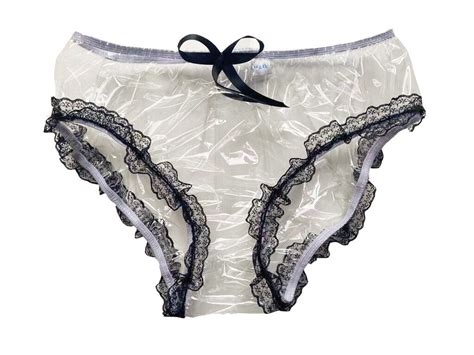 1 Pcs New Adult Pvc Cami Briefs Lace Panties Ladies Briefs Stl01 9 Ebay