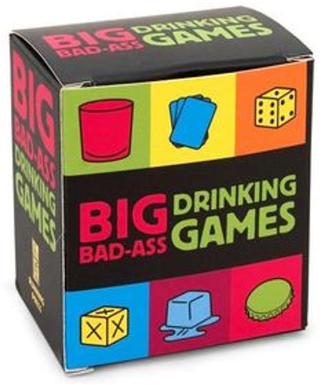 Big Bad Ass Drinking Games Mini Kit Little Obsessed