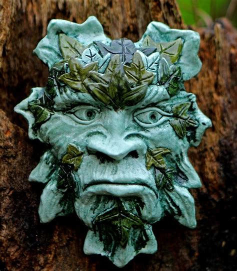 Ivy Green Man Sculpture Spirit Of The Green Man