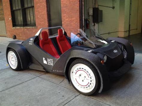 The Worlds First Ever 3d Printed Car