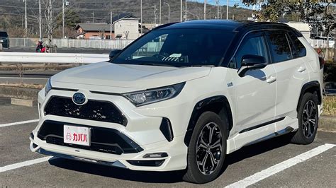 Rav4 Phv ブラックトーントヨタ2022年式 439万円の中古車 自動車フリマ車の個人売買。カババ