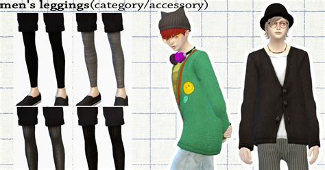 My Sims 4 Blog Leggings For Males By Imadako