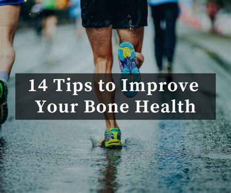 14 Tips To Improve Your Bone Health Healthy Habits