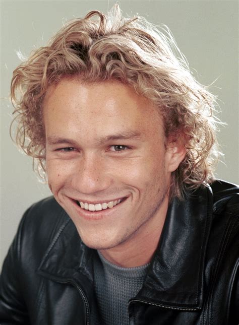 With This Adorable Disheveled Hair Heath Ledger Pictures Popsugar