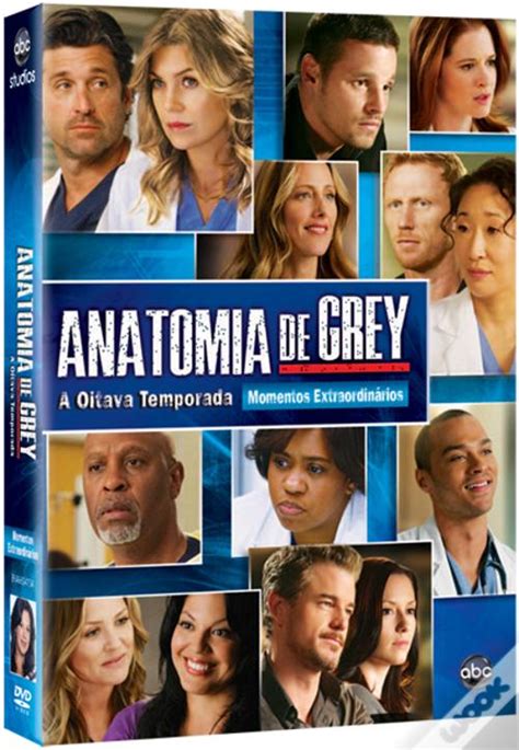 Anatomia de Grey A Oitava Temporada DVD Vídeo Filmes WOOK