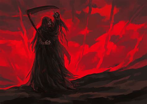 Red Grim Reaper Pictures