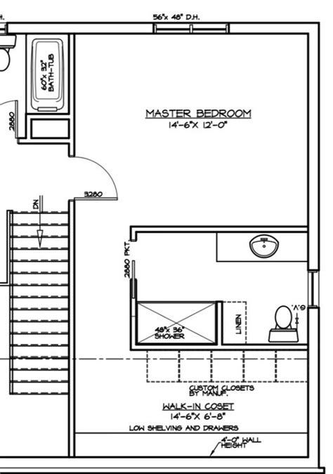 Master Bedroom Layout