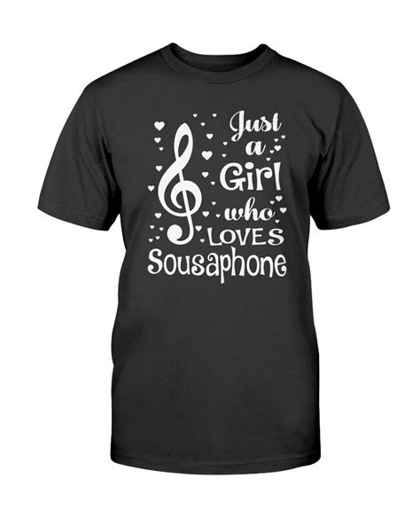 Just A Girl Who Loves Sousaphone Unisex Tshirt