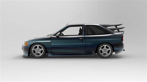 3d Model Ford Escort Rs Cosworth Cgtrader