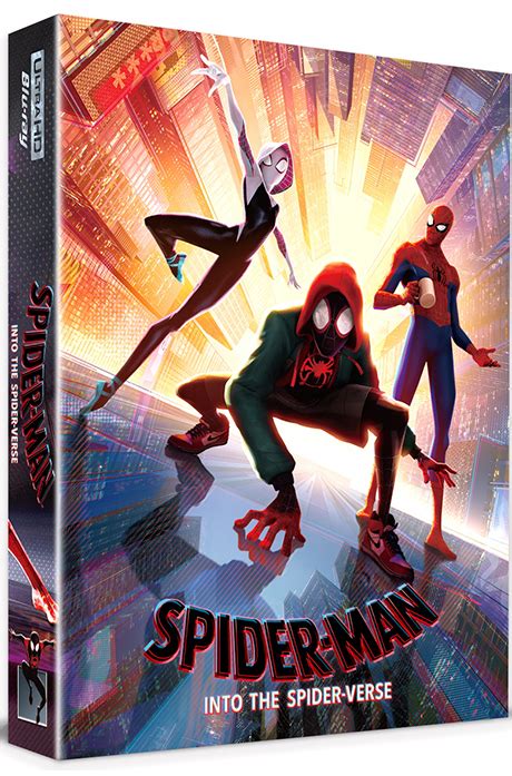 Blu Ray Disc 스파이더맨 뉴 유니버스 4k Uhd3dbd B2 풀슬립 한정판 Spider Man