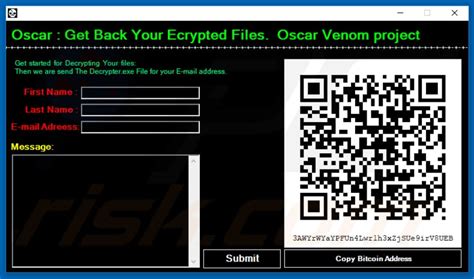 It also can be spread whether you can successfully and completely remove an infection is up for debate. How to remove Oscar Venom Ransomware - virus removal steps ...