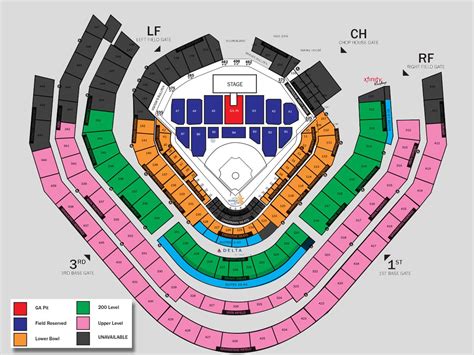Truist Seating Chart With Seat Numbers