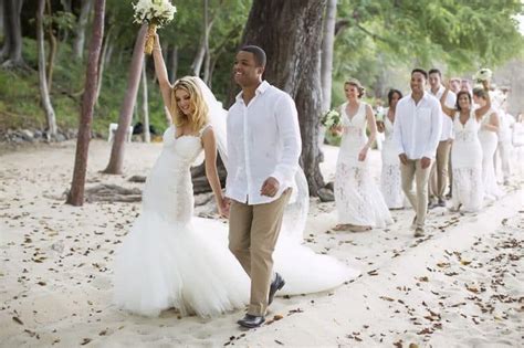 All White Beach Wedding In Costa Rica Destination Wedding Details