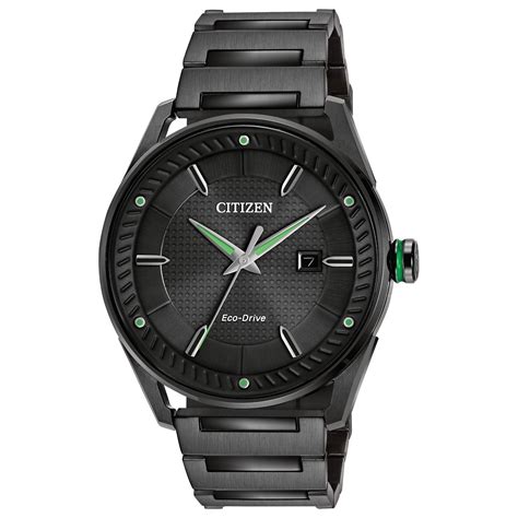 Citizen Drive From Eco Drive Mens Black Ion Plated Watch Shop Your