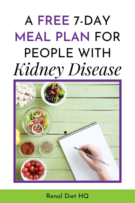 Pin On Renal Diet Meal Plans
