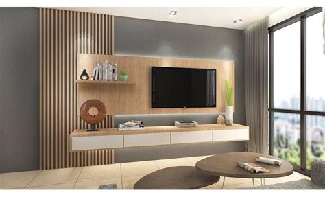 Timber Feature Wall Feature Wall Living Room Living Room Wall Units