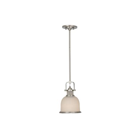 Feiss Parker Place Retro Mini Ceiling Pendant Light In Brushed Steel