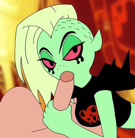 Rule 34 Alien Girl Animated Anonymanonymus Green Skin Loop Lord Dominator Malefemale Oral