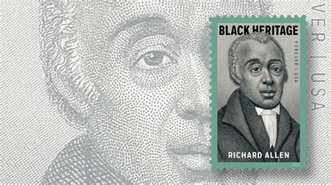 Richard Allen Ame Church Founder On New Black Heritage Stamp