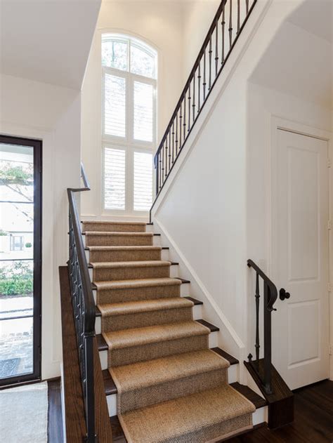 Traditional U Shaped Staircase Design Ideas Renovations And Photos