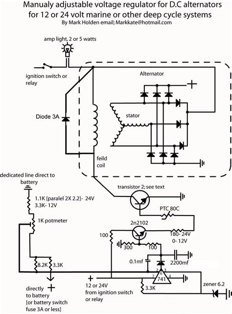 Diagram 12 Volt Generator To Alternator Wiring Diagrams Mydiagram