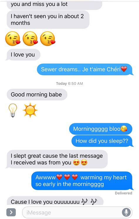Pin By Isabel Mae On My Zaddy Baby ️ Bloo Cute Couples Texts Couple