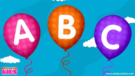 Abc Songs For Children Abc Balloon Song Playlist Rhymes For Kids