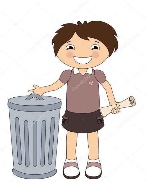 Sep 21, 2019 · dibujos para colorear de niños tirando basura. Sonriente chica de dibujos animados tirando la basura ...