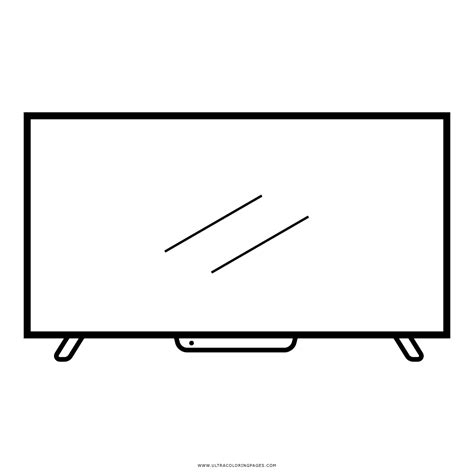 Television Clipart Coloring Picture Television Clipart Coloring