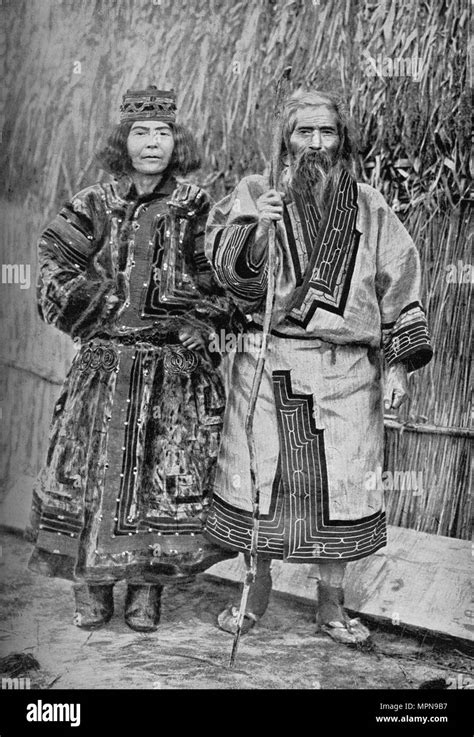 Ainu People High Resolution Stock Photography And Images Alamy