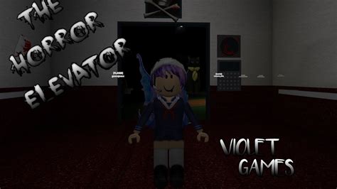 Playing The Horror Elevator On Roblox Youtube