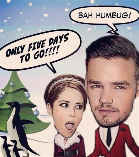 Cheryl Sparks Fan Frenzy With Liam Payne Christmas Meme Daily Star
