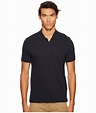 Vince Cotton Classic Polo in Blue for Men - Lyst