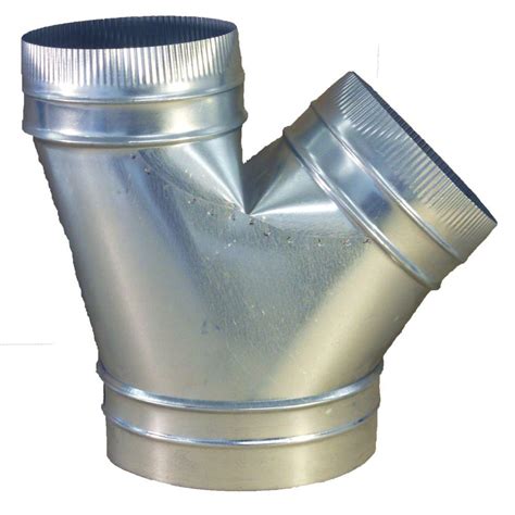 Speedi Products 8 In X 6 In X 6 In Wye Branch Hvac Duct Fitting Sm