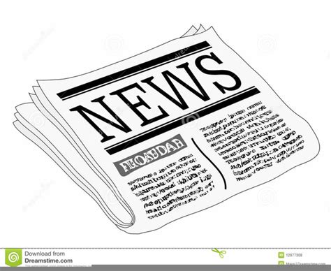 Free Clipart Newspaper Headline Free Images At Vector