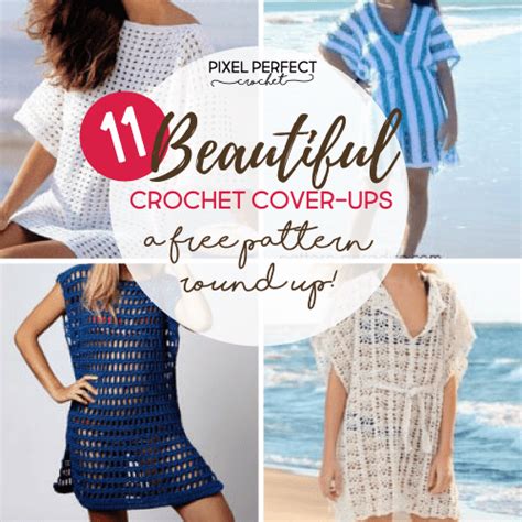 11 Beautiful Crochet Swim Cover Up Patterns For Any Skill Level