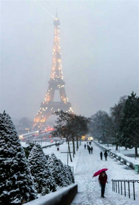 Snow In Paris Paris Snow Paris Winter Weihnachten Paris Und Paris