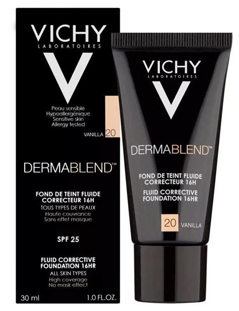 Vichy Dermablend Fondo De Maquillaje Fluido Corrector 30 Ml 20