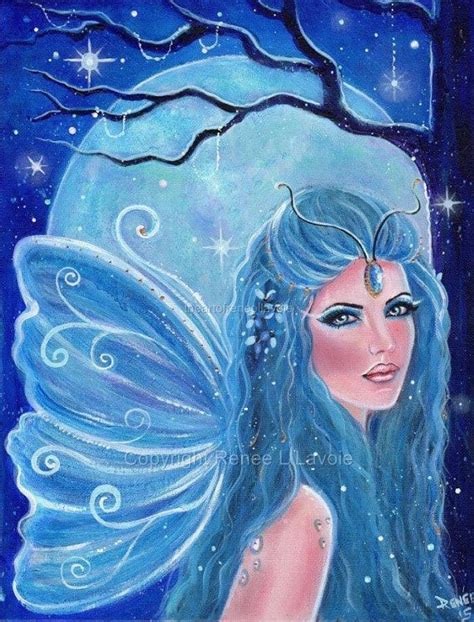Original Midsummer Nights Dream Fairy 11x14 Acrylic By Renee Etsy